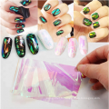 Autocollants Aurora / morceaux de verre irréguliers ongles / morceaux de verre au sucre miroir, parfaits pour le nail art